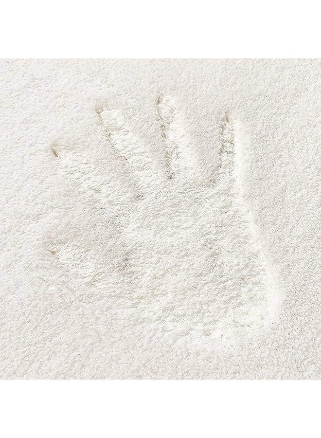 سجاد غرفة اللعب للأطفال الجولة - سجاد الحضانة الأبجدية الناعمة لغرفة النوم - مجموعة وقت اللعب ، سجاد التعلم واللعبة في الفصل الدراسي ، أفضل هدية دش للأطفال الصغار (جولة 47.2 " ، Rainbow's Rainy) - Image 3